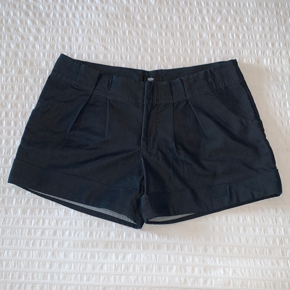 Navy Stretch Shorts - Picture 1 of 4